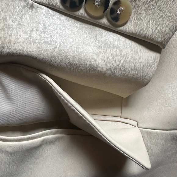 Zara PU Leather Blazer - Picture 8 of 8